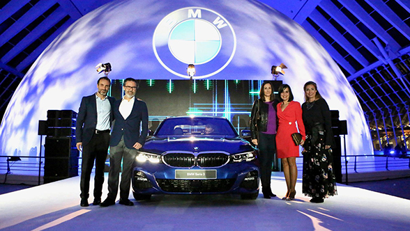 Espectacular presentación del nuevo BMW Serie 3 en Valencia // Abril de 2019